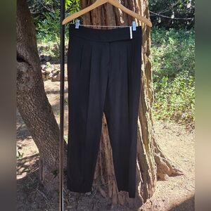 Alexandre Vauthier 100% Wool Size 36 Womens Black Trouser Pants